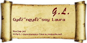 Gyöngyössy Laura névjegykártya
