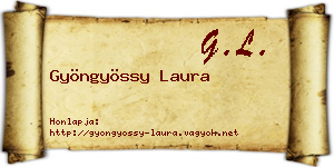 Gyöngyössy Laura névjegykártya